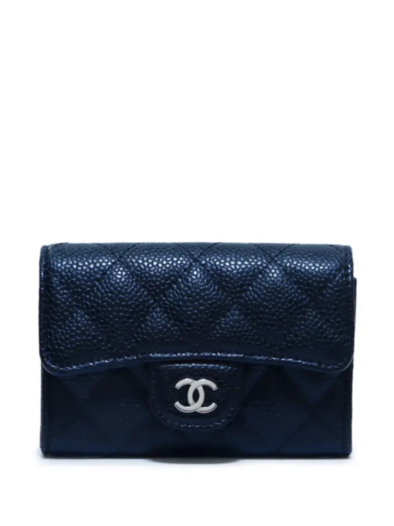 CHANEL Pre-Owned 2018-2019 CC Leather Wallet