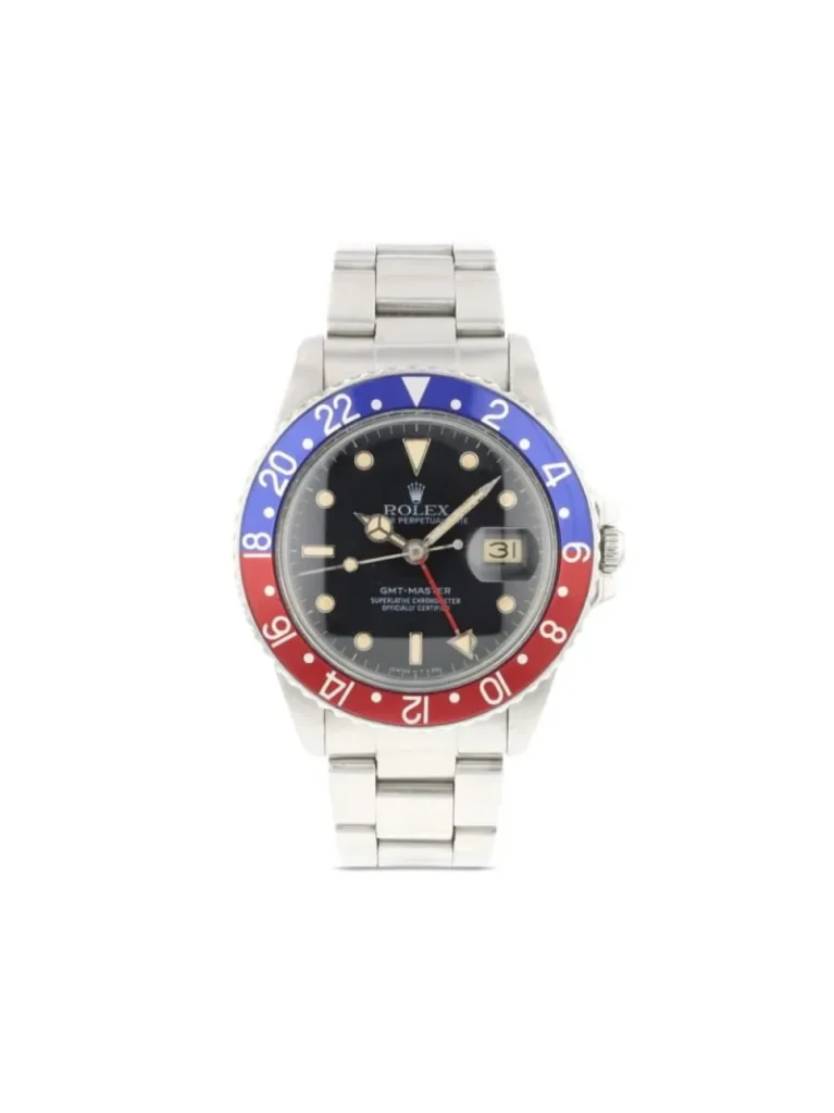 Rolex 1970s pre-owned GMT Master Pepsi 40mm