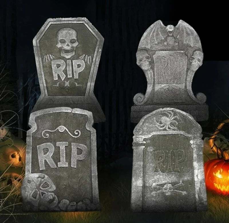 tombstone sign decor